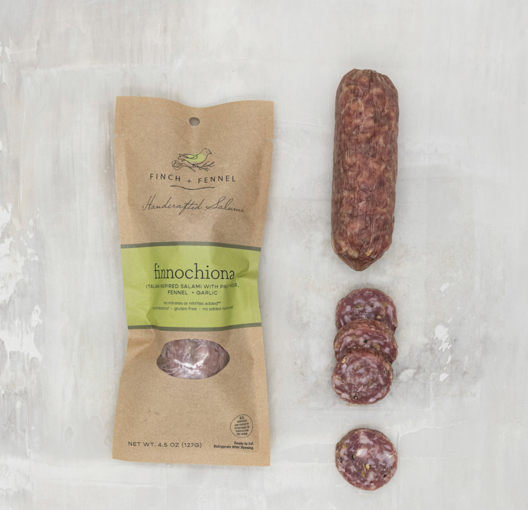 Finch +Fennel Finnochiona Salumi- 4.5 oz.