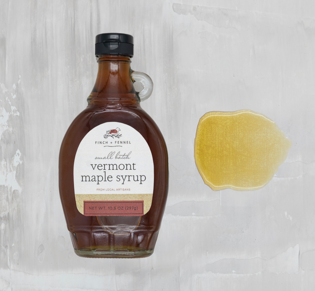Finch +Fennel Small Batch Vermont Maple Syrup