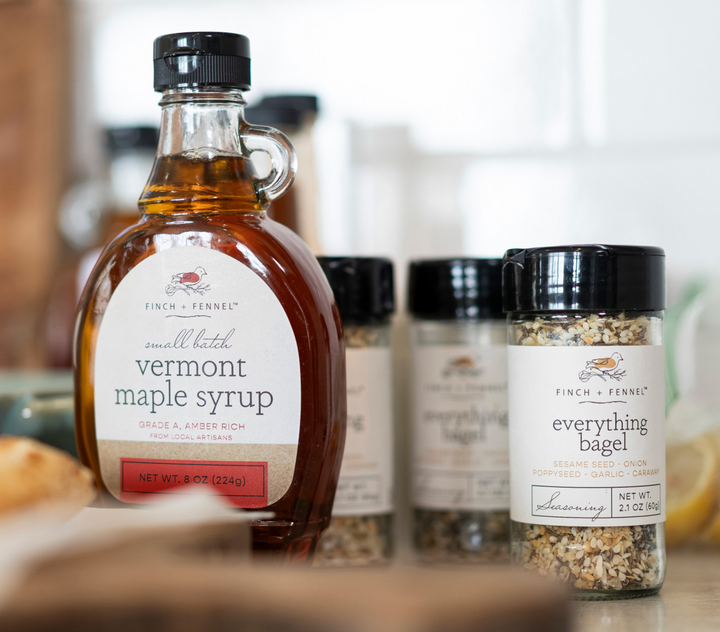 Finch +Fennel Small Batch Vermont Maple Syrup