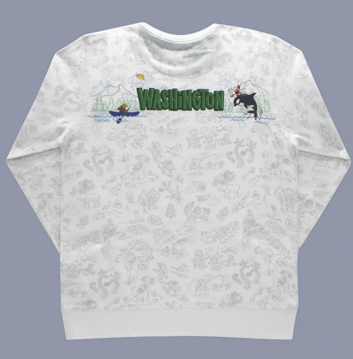 Whimsical Washington Sweatshirt