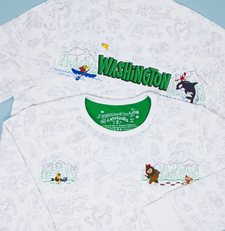 Whimsical Washington Sweatshirt