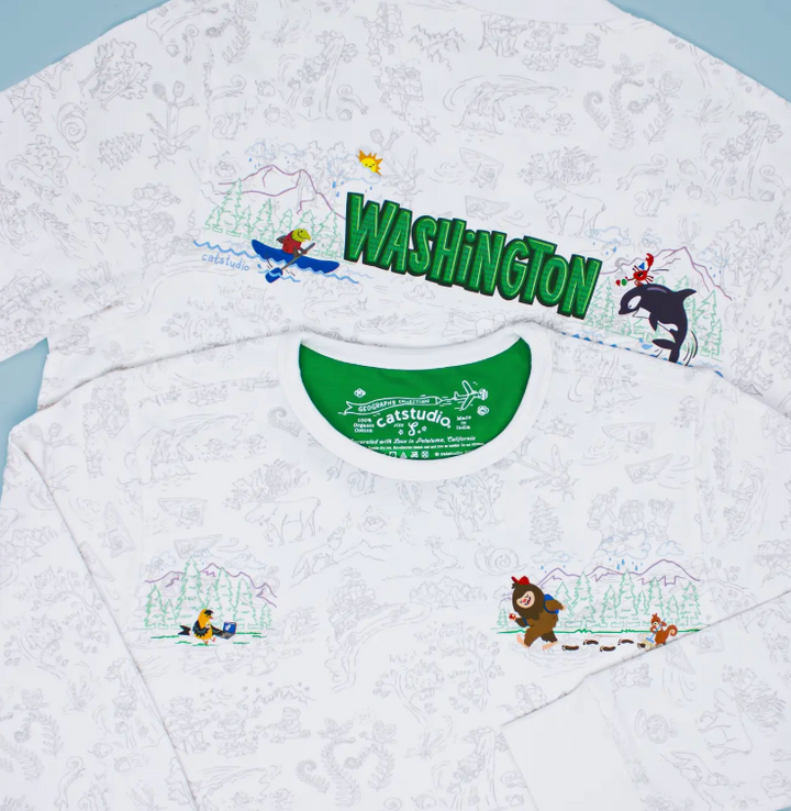 Whimsical Washington Sweatshirt
