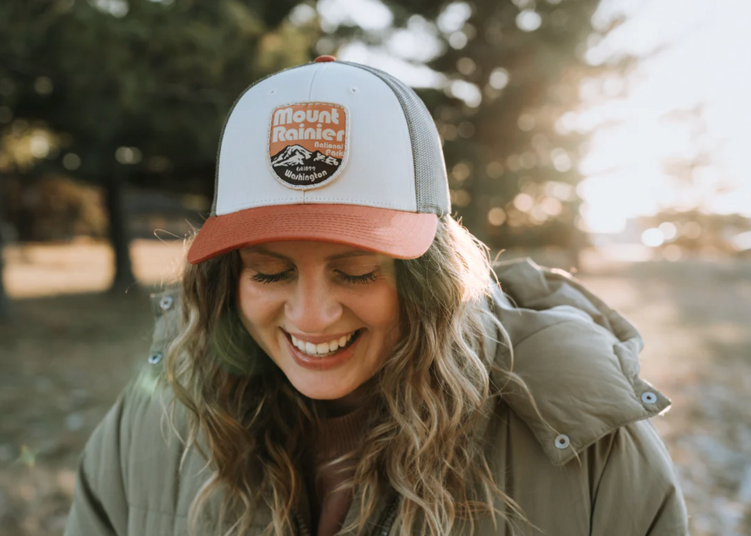 Mount Rainier Trucker Hat