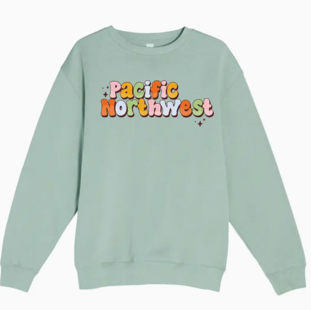 Willow Green Pullover Sweatshirt