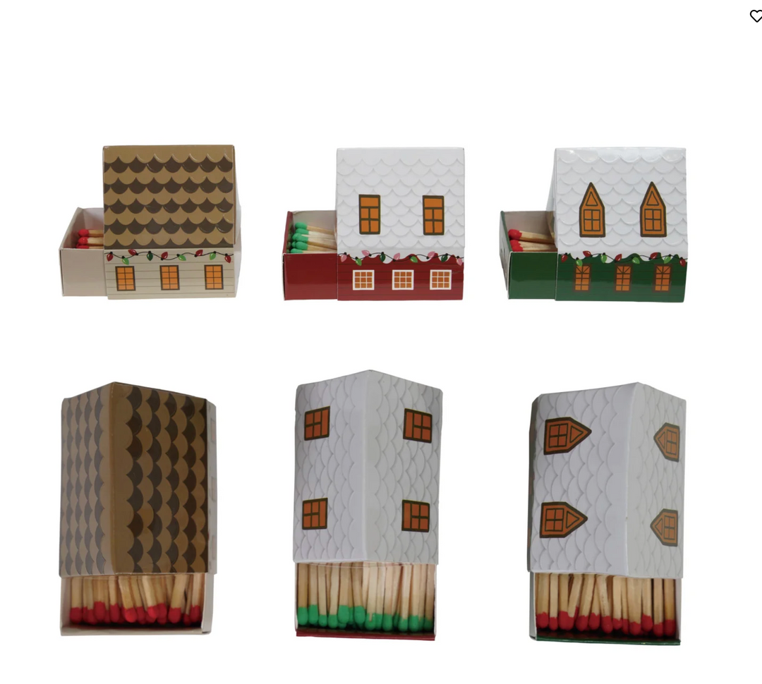 House Shaped Matchboxes
