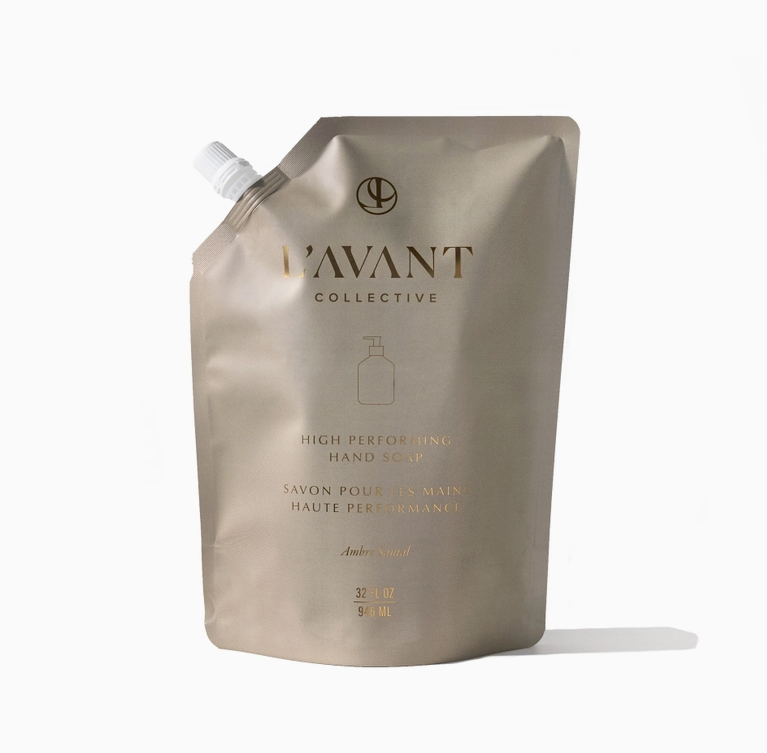 Hand Soap Refill Pouch- Ambre Santal 32 oz.