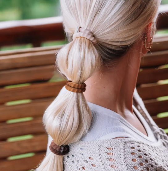 Espresso Yourself | Small | Nylon Hair Ties