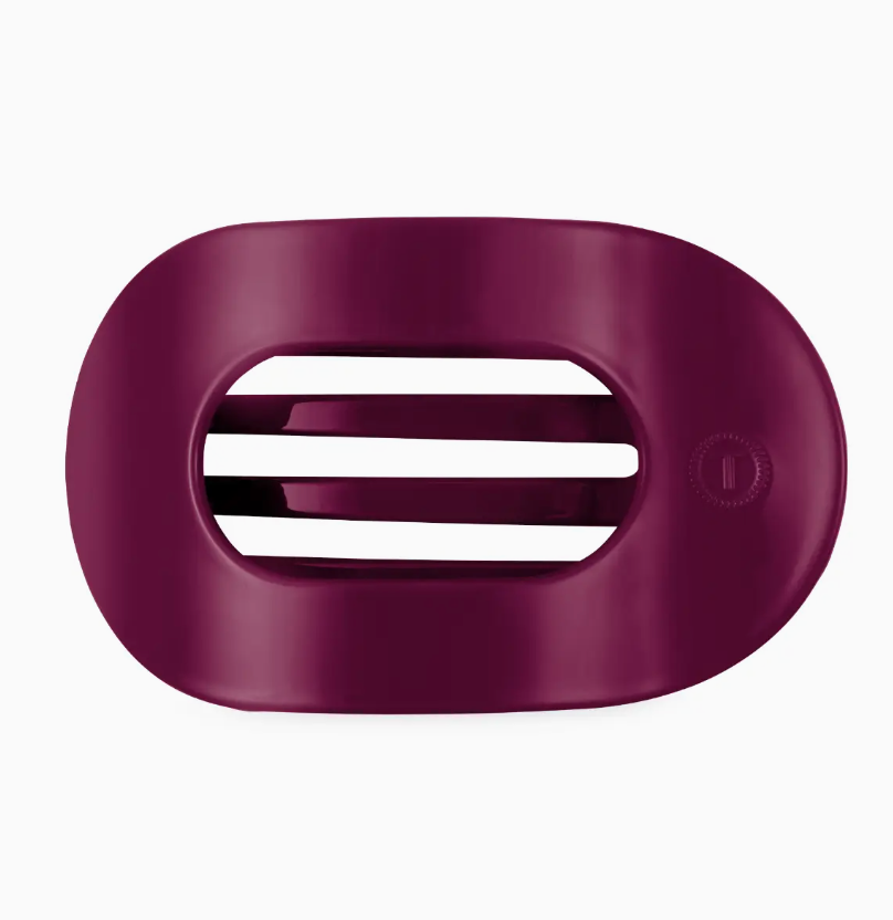 Mulberry | Small | Flat Round Hair Clip