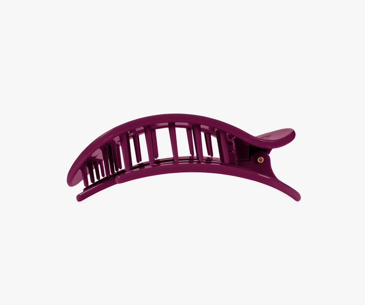 Mulberry | Small | Flat Round Hair Clip