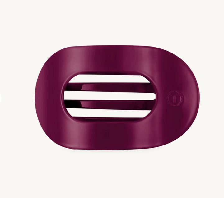 Mulberry Medium Flat Round Hair Clip