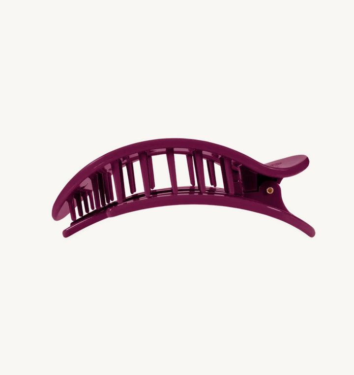 Mulberry Medium Flat Round Hair Clip