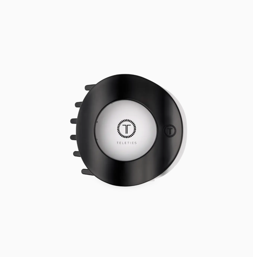 Jet Black | Medium | Flat Circle Hair Clip