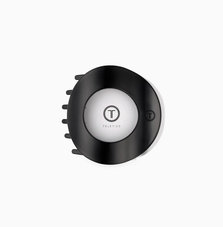Jet Black | Medium | Flat Circle Hair Clip