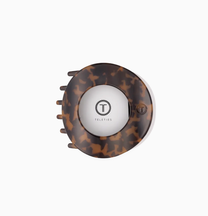 Tortoise | Medium | Flat Circle Hair Clip