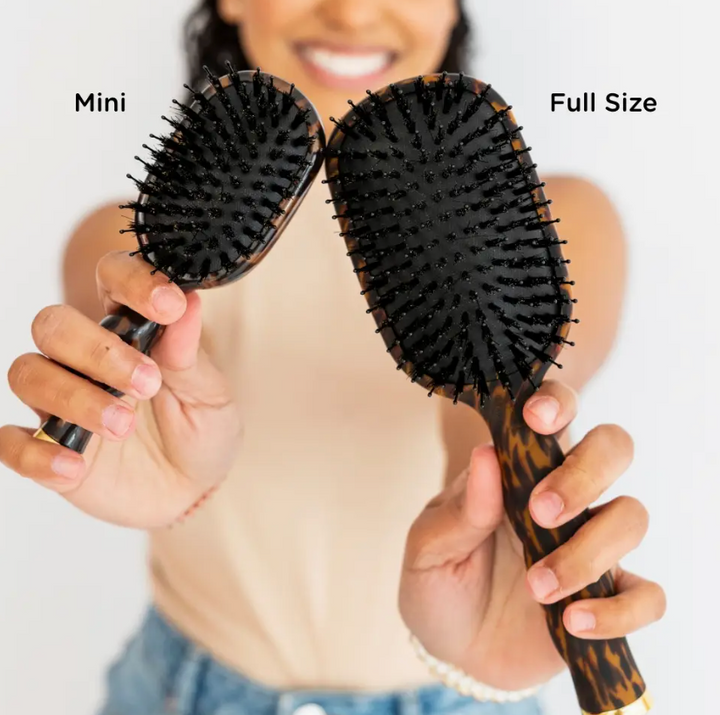 Mini Boar Brush | Tortoise