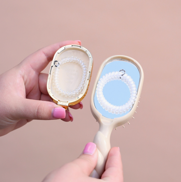 Mini Detangler Brush | Tan | Medium