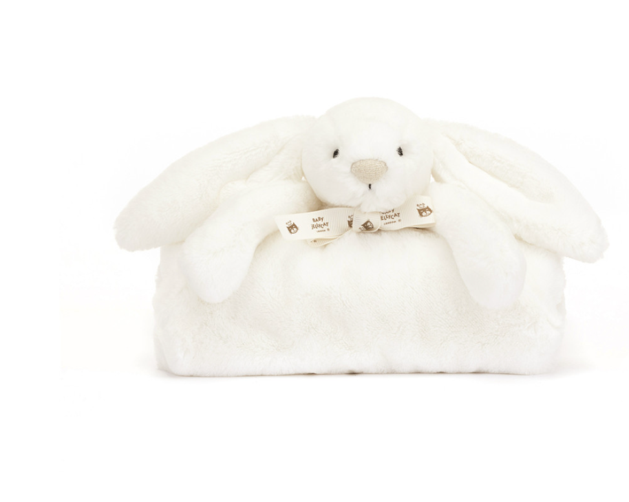 Jellycat Bashful Luxe Bunny Blankie - Pine & Moss