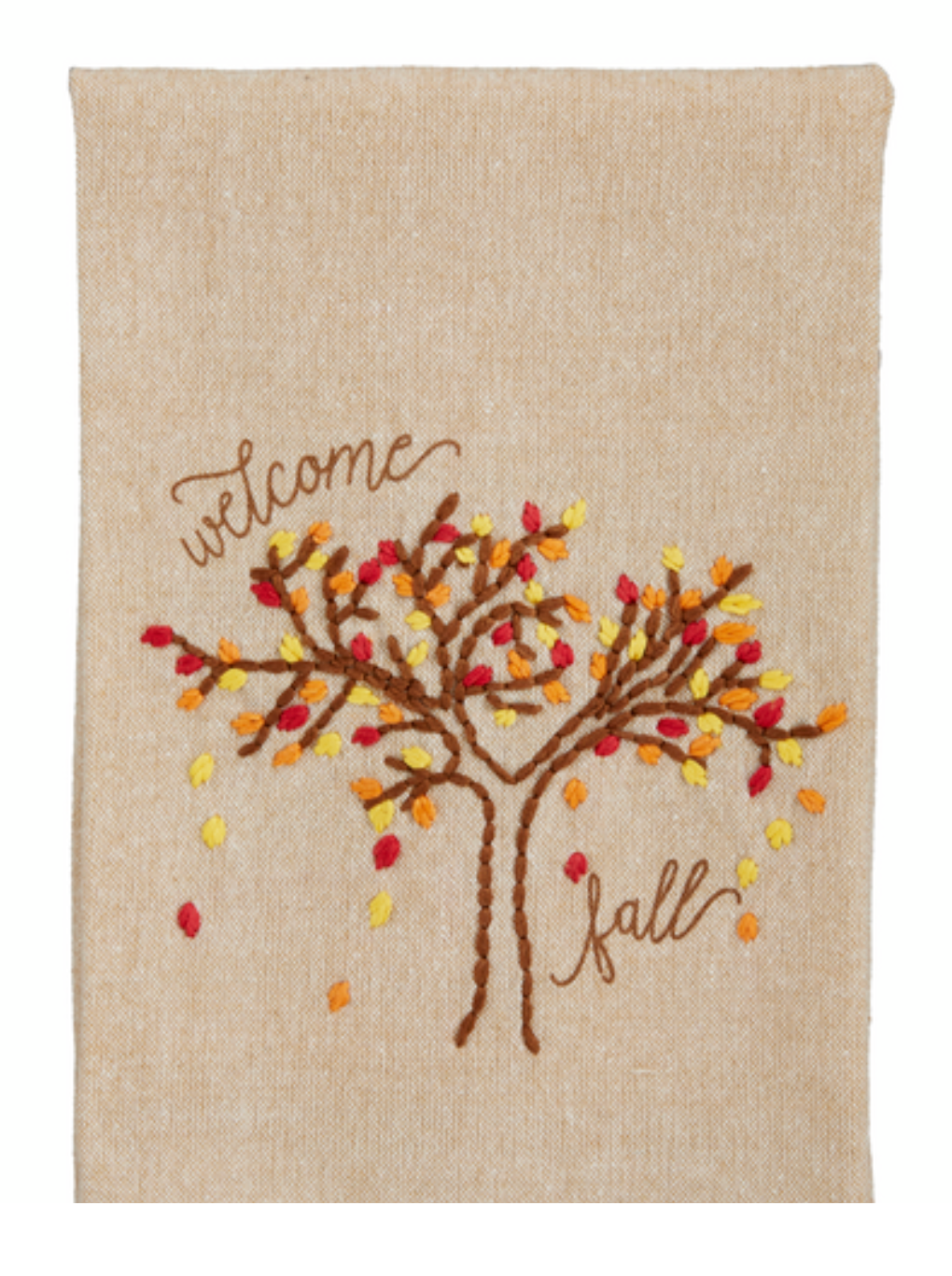 Fall French Knot Towels