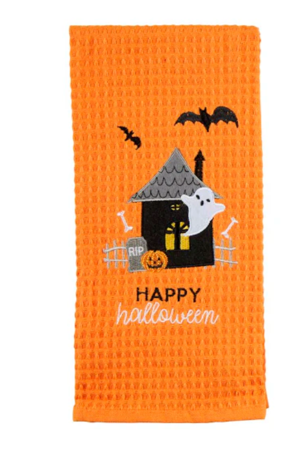 Halloween Waffle Towels