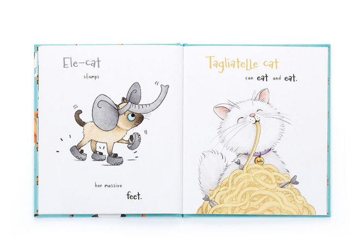 Jellycat All Kinds Of Cats Book