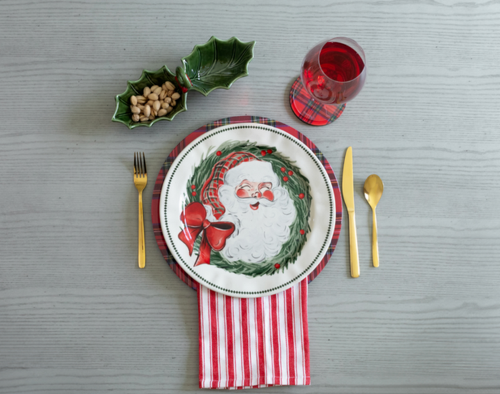 Santa Platter & Basket Set