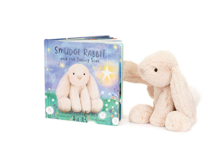 Jellycat- Smudge Rabbit and The Falling Star Book