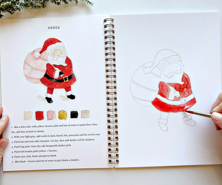 Emily Lex Studios: Christmas Watercolor Wookbook