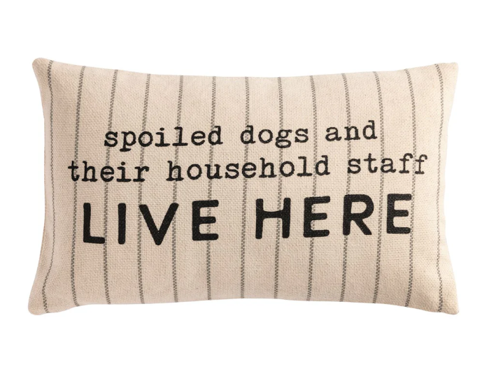Pet Striped Pillows- Three Styles - Pine &amp; Moss