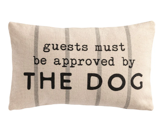 Pet Striped Pillows- Three Styles - Pine &amp; Moss