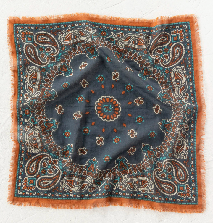 Natural Life Classic Bandanas: Four Styles - Pine &amp; Moss
