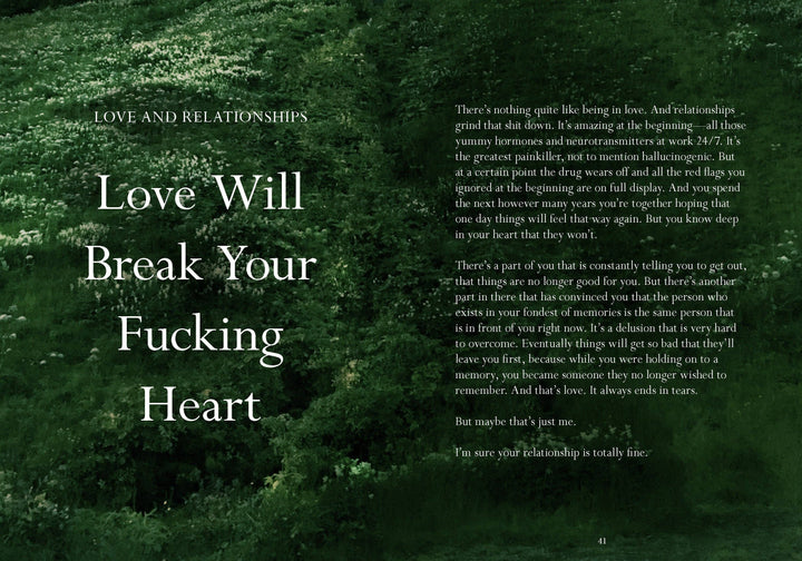 Sorry in advance for making things weird. - Pine &amp; Moss