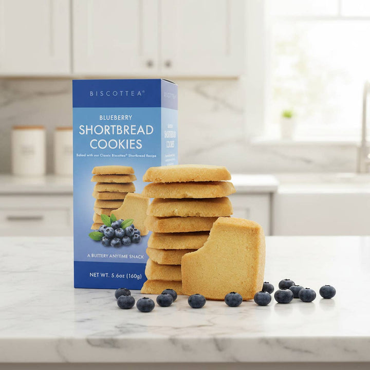 Biscottea Blueberry Shortbread