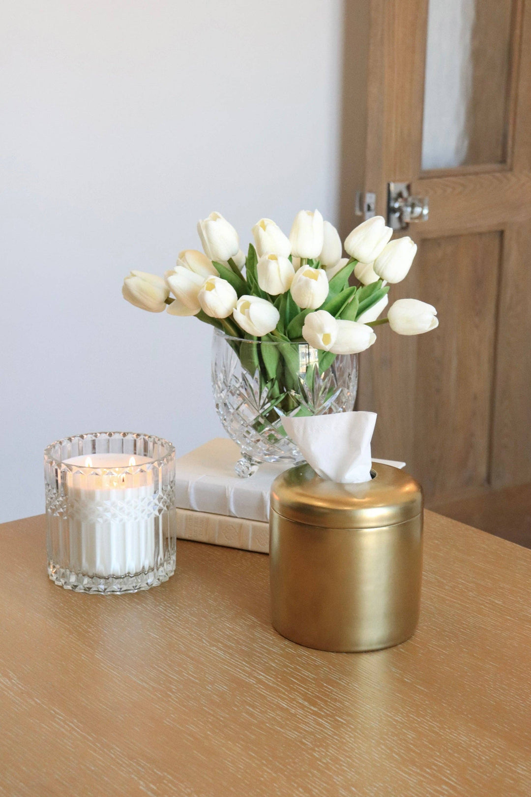 House of Happy- The Coco Tissue Vessel - Pine & Moss