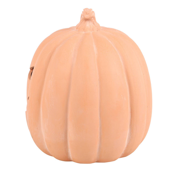 Terracotta Halloween Pumpkin Decoration- 25cm