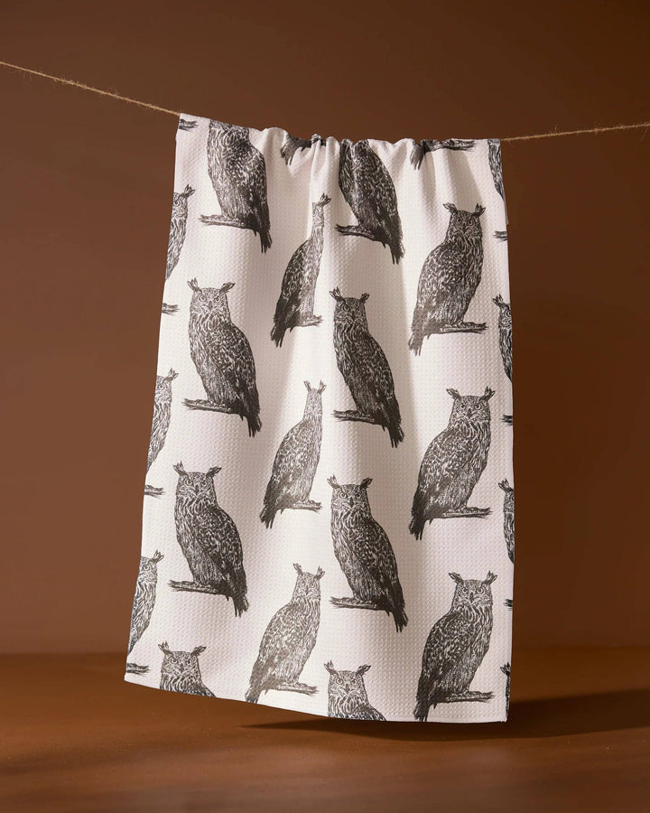 Geometry Nocturne Tea Towel