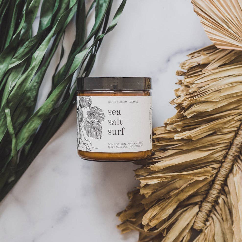 Broken Top Brands- Sea Salt Surf 16oz Soy Candles