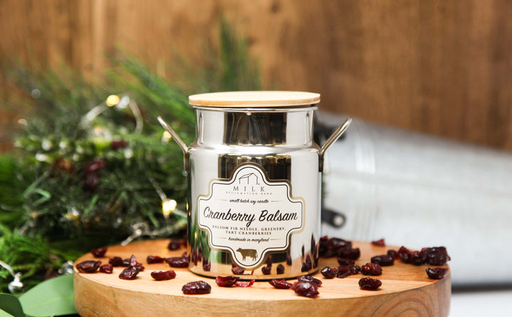 Milk Churn Cranberry Balsam Candle