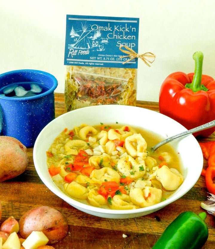 Small Omak Kick'n Chicken Soup Mix - Pine & Moss