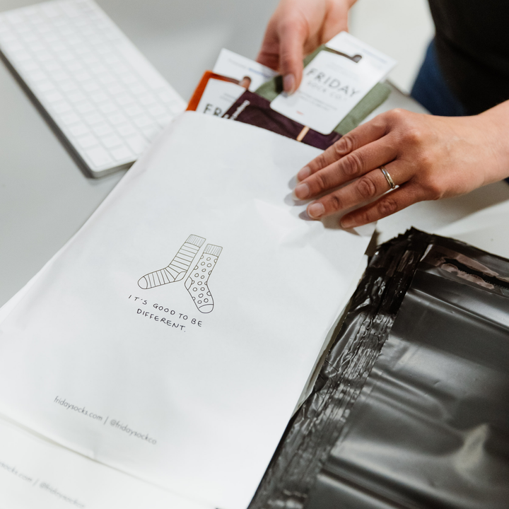 Men’s  Bacon & Eggs Socks: Men's 7 - 12