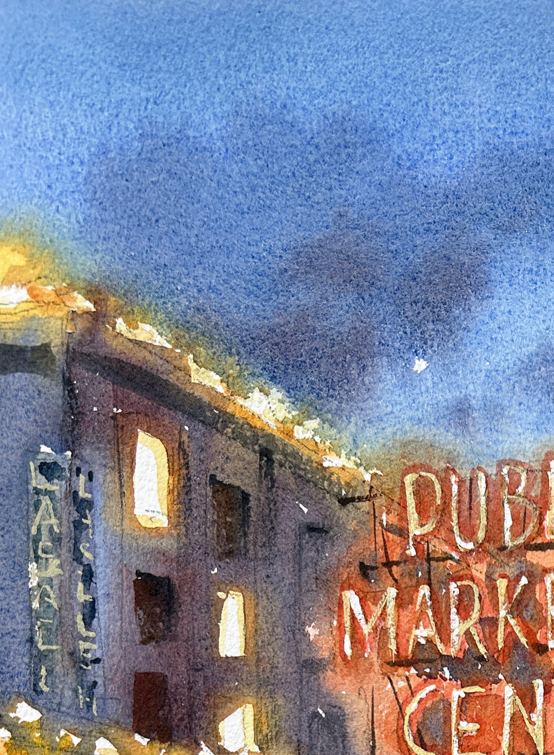 INA XI Watercolor- Pike&