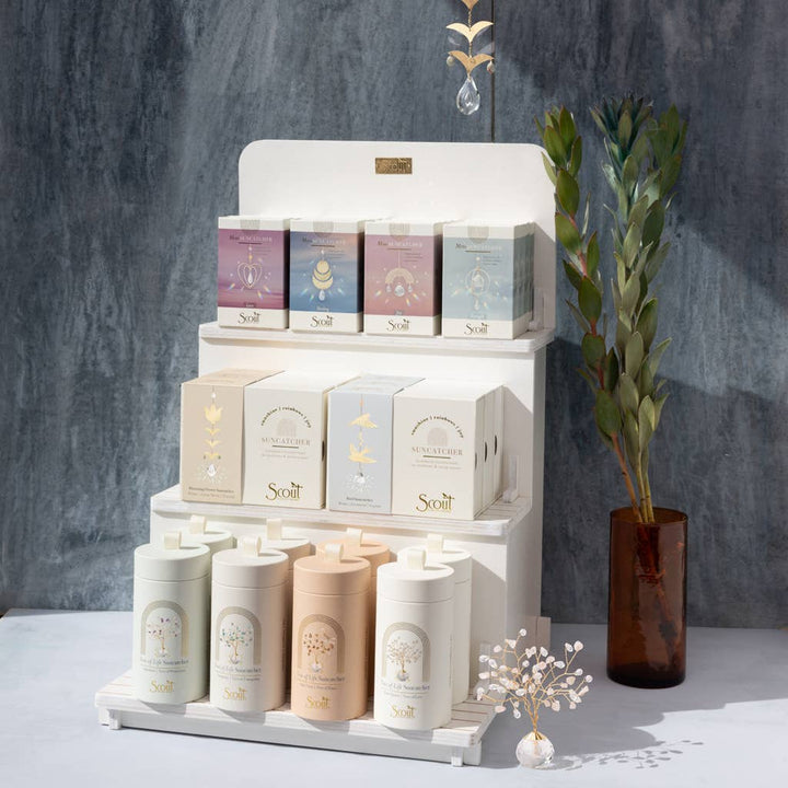 Mini Suncatcher - Heart/Love - Pine & Moss