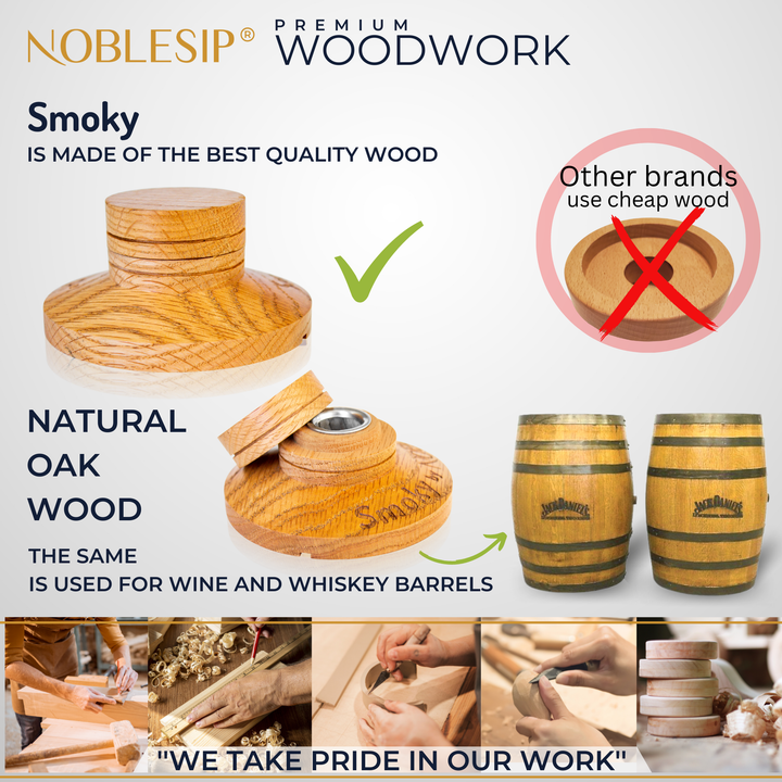 Whiskey Cocktail Smoker Kit - Pine &amp; Moss
