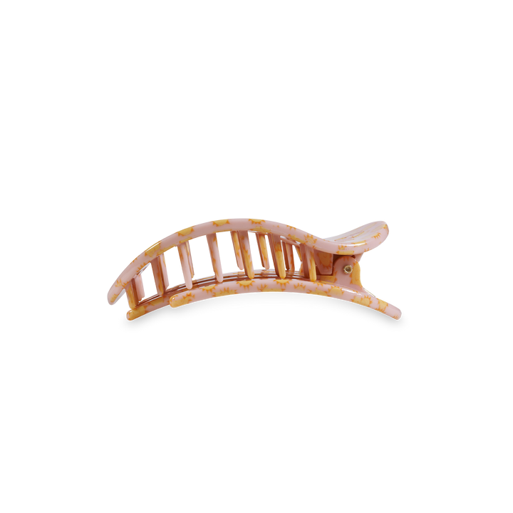 Round Flat Hair Clip | Small | Sunny Days Ahead