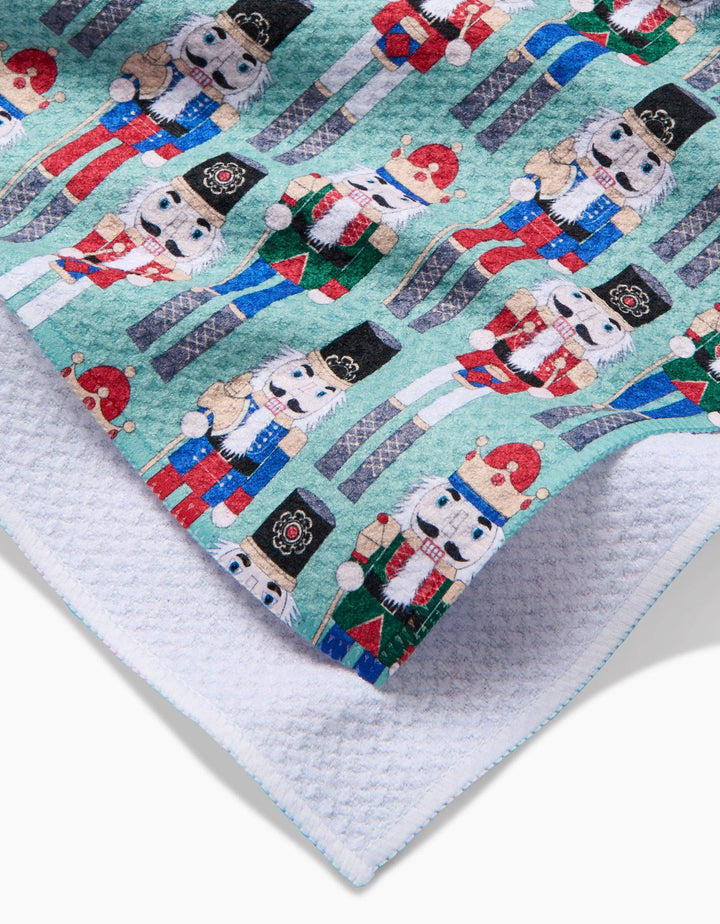 Geometry Nuts Cracking Tea Towel