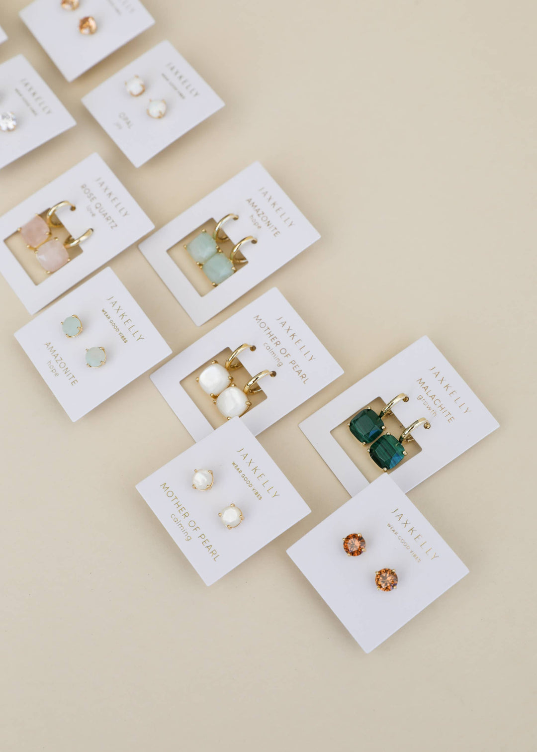 Gemstone Mini Drop - Amazonite - Pine & Moss