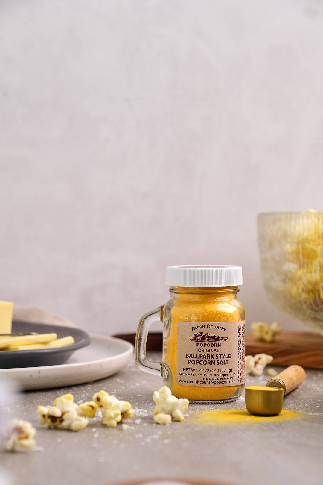 Bottle of Ballpark-Style Popcorn Salt- 4.5 oz.
