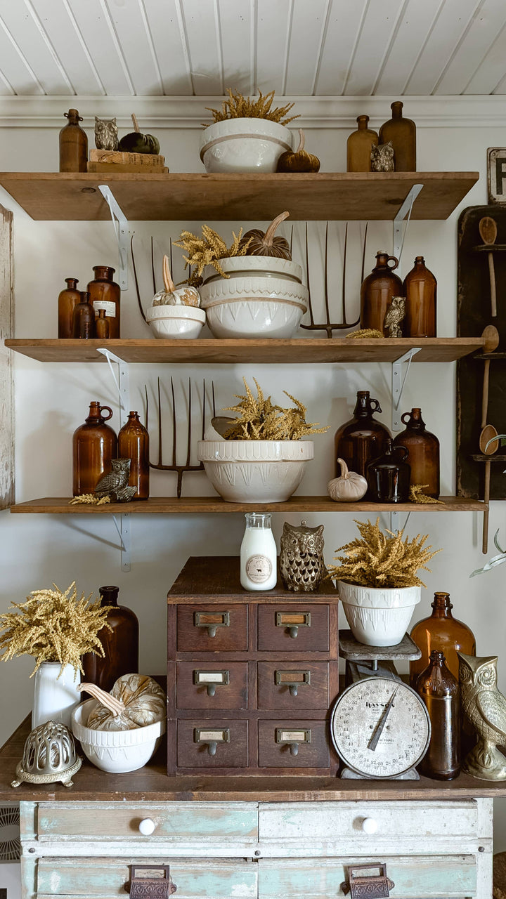 Milk Bottle Candle Harvest Comfort Candle