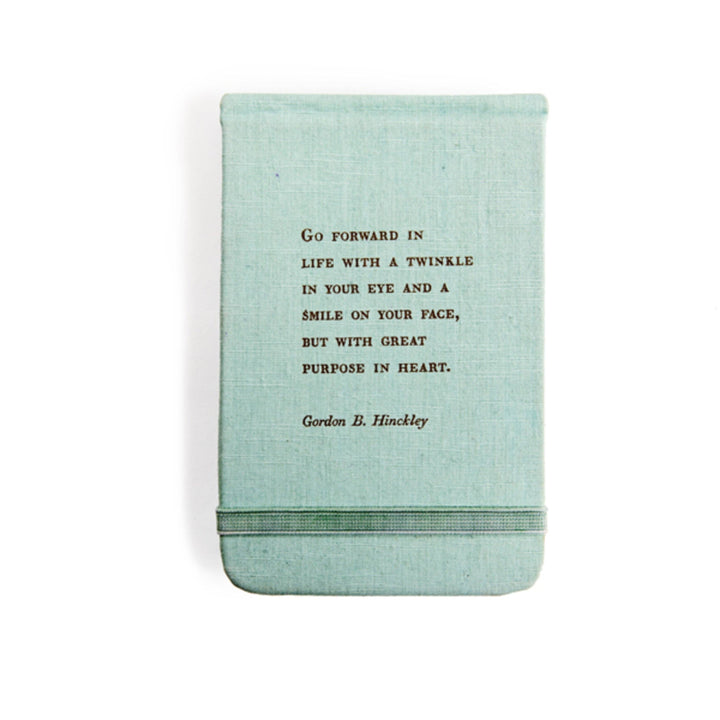 Fabric Notebook - Gordon B. Hinckley