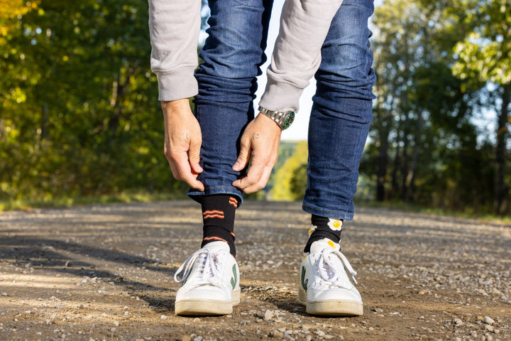 Men’s  Bacon & Eggs Socks: Men's 7 - 12