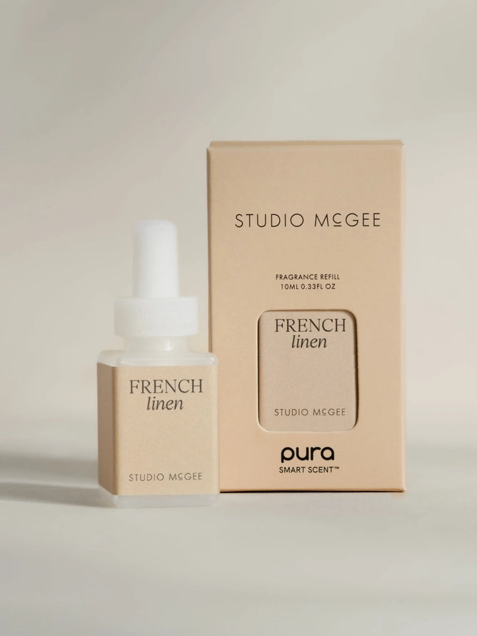 Pura Home Diffuser Scenr Refill- French Linen By Studio Mcgee